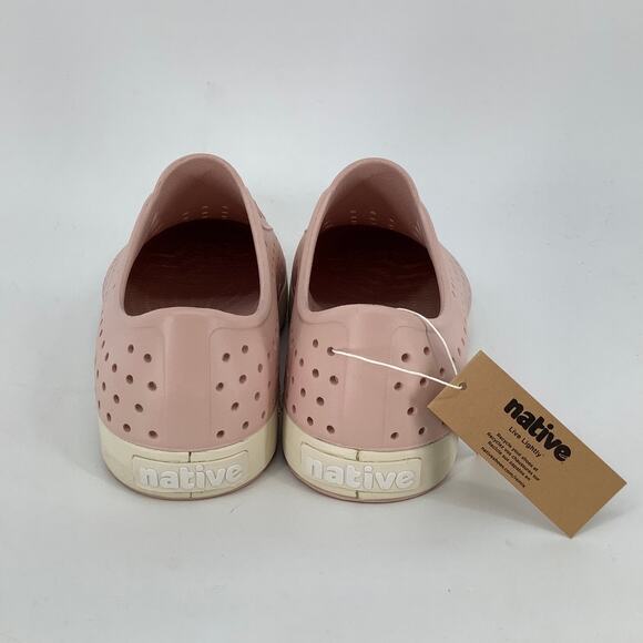 Native Shoes Mens 9 Chameleon Pink Jefferson Slip On Sneaker Perforated P2-69 - Picture 5 of 10